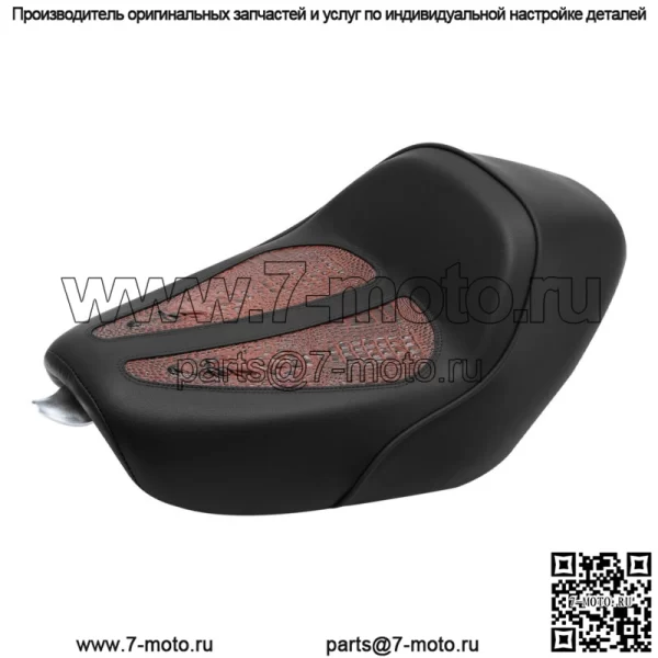 Черное сиденье для водителя кофе, подходящее для Harley Sportster Iron XL883 1200 2010-2022 (Для: Harley-Davidson)