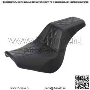 Черное сиденье водителя и пассажира подходит для Harley Softail Street Bob FXBB 18-23 (для: Harley-Davidson)