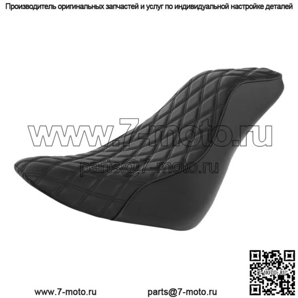 Черное сиденье водителя Rider Solo, подходящее для Harley Softail Slim FLSL 2018-2022 21 20 19 (Для: Harley-Davidson)