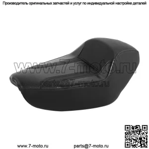 Черное сиденье водителя Rider Solo, подходящее для Harley Sportster Iron XL883 1200 2010-2022 (Для: Harley-Davidson)