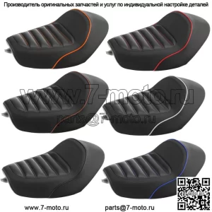Черное сиденье водителя Rider Solo, подходящее для Harley Sportster XL883 1200 2010-позднее 2020 г. (Для: Harley-Davidson)