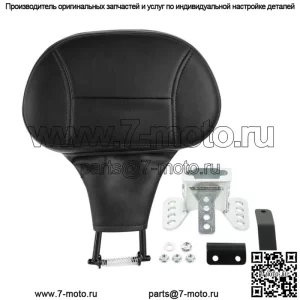 Черная накладка на спинку переднего водителя, подходит для Harley Touring Street Glide 09-23 (для: Harley-Davidson)