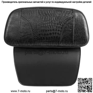 Черная накладка на спинку пассажира, подходит для Harley Touring Street Glide 2014-2023 2022 (Для: Harley-Davidson)