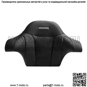Черная пассажирская спинка с запахом, подходит для Harley Touring Road King 2014-2023 (Для: Harley-Davidson)