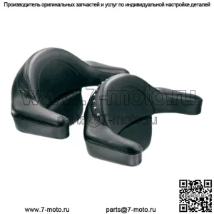 Спинка с удлиненными подлокотниками Mustang для Harley Touring