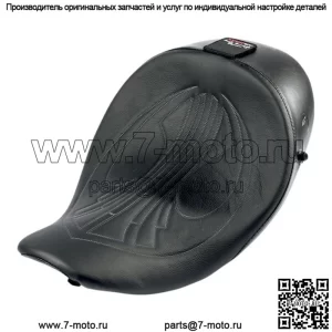Дэнни Грей AirHawk BigSeat с возможностью установки спинки водителя для Harley