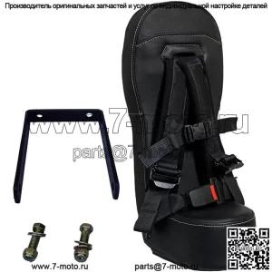 Сиденье с отбойником RZR 800/900 (2008-2014 гг.) с 4-точечным ремнем безопасности | 2- и 4-местные | Все монтажное оборудование включено | Подходит для передней или задней части | Простая установка