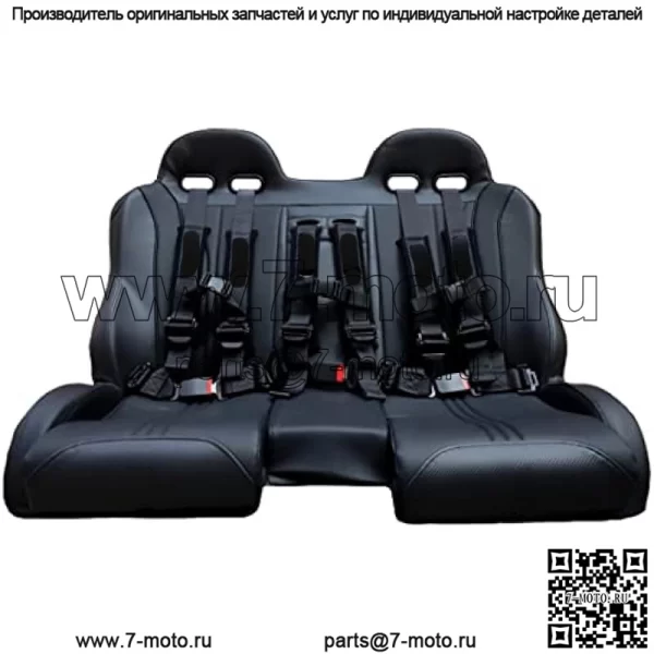 Переднее или заднее многоместное сиденье RZR 1000/900 с ремнями безопасности - Image 2