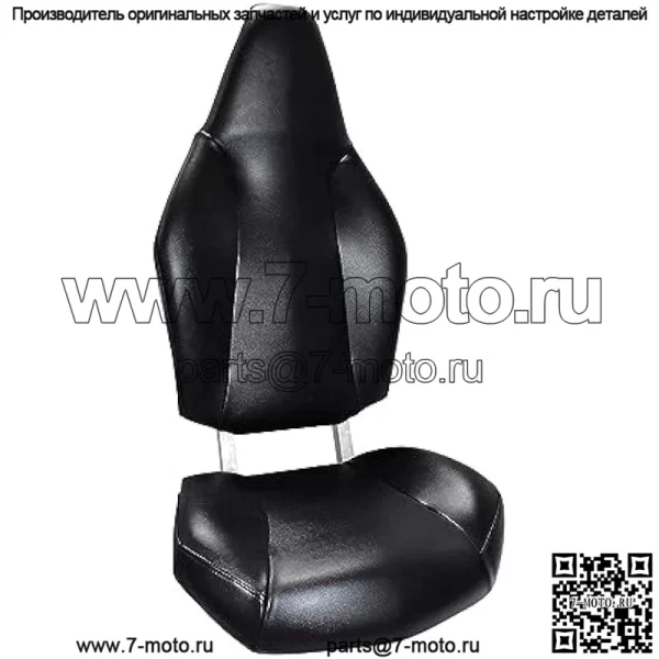 PIT66 Новый комплект чехлов для сидений Чехол и основание черного цвета, совместимый с Polaris RZR 570 800 900 2012-2018/ACE 325 570 2014-2017