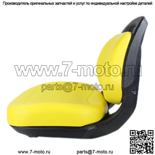 Желтое сиденье Deluxe E-AUC13500 для John Deere X300, X300R, X304, X305R, X310++ - Image 4