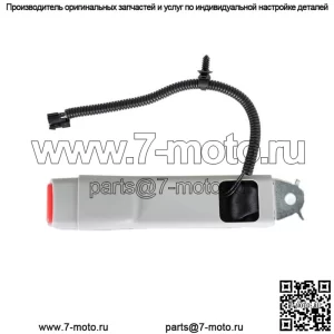 Серый передний ремень безопасности пряжка конец 19121539 для 2007-2013 Cadillac Chevrolet GMC