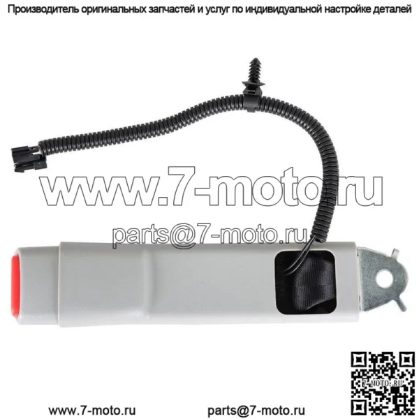 Серый передний ремень безопасности пряжка конец 19121539 для 2007-2013 Cadillac Chevrolet GMC - Image 3