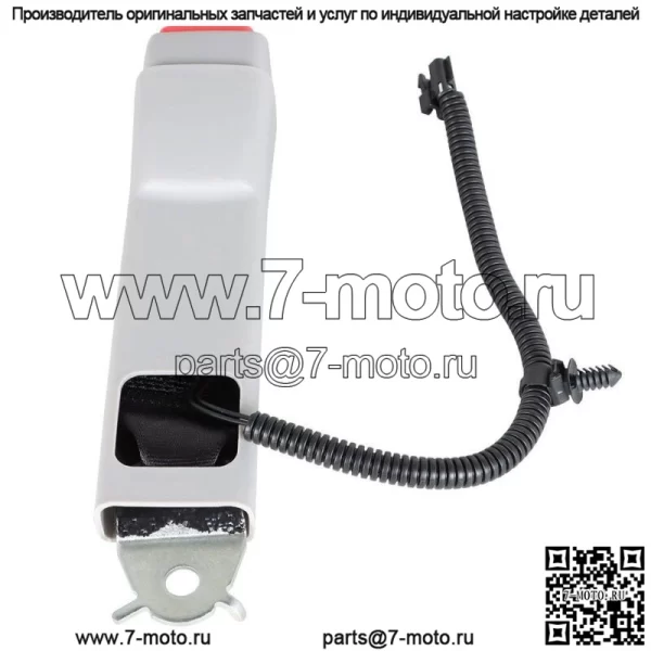 Серый передний ремень безопасности пряжка конец 19121539 для 2007-2013 Cadillac Chevrolet GMC - Image 4