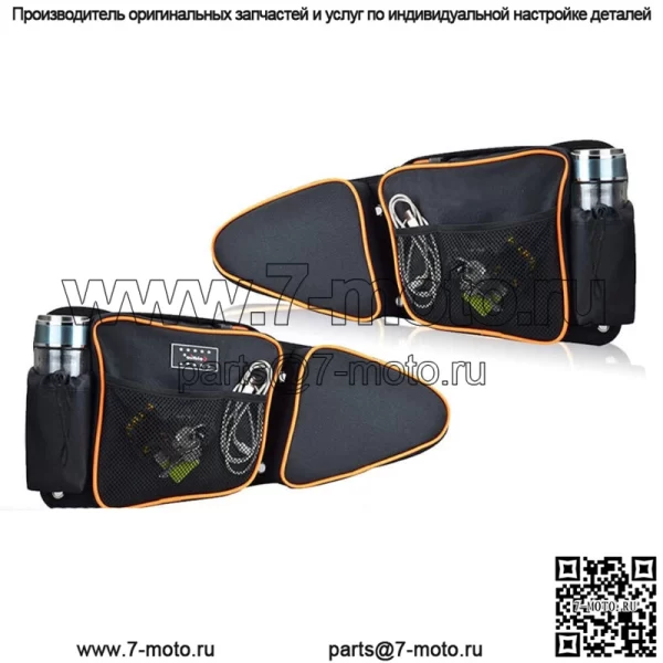Левые и правые дверные сумки с наколенником для Polaris RZR Turbo XP 1000 900 S 2014-2023 гг.