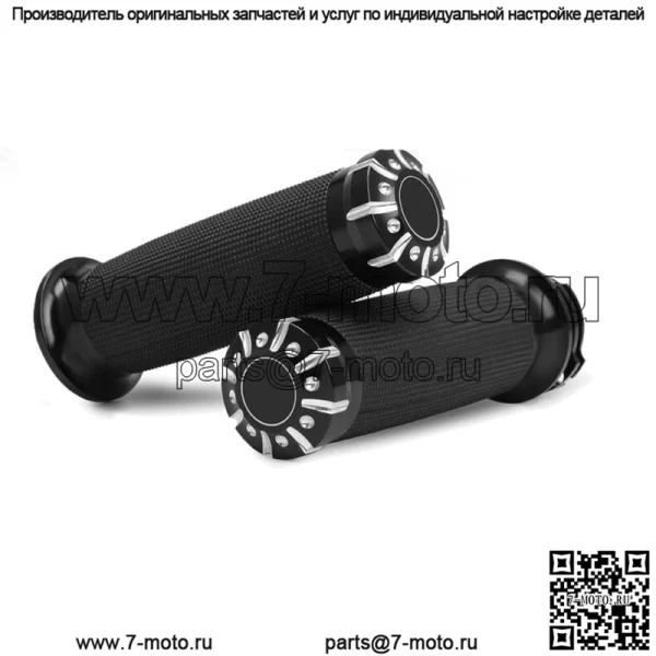 1" дюймовые рукоятки для руля для мотоцикла Harley Touring Suzuki Honda