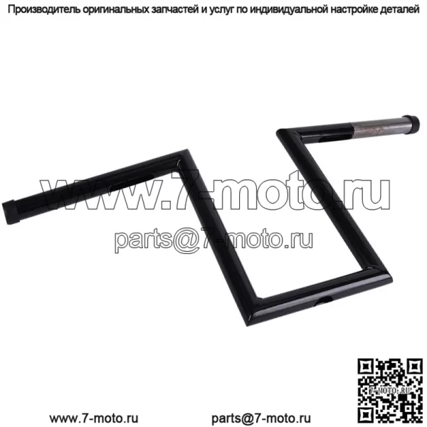 Руль Ape Hangers 10-1/2" подъем 1" для Harley Sportster XL 883 1200 Dyna
