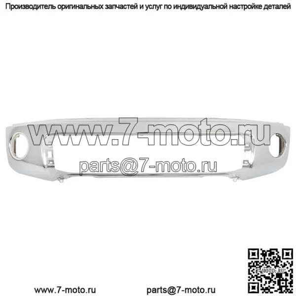 Для Toyota Tundra 2007 2008 2009 2010 2011-2013 хромированный стальной передний бампер - Image 4