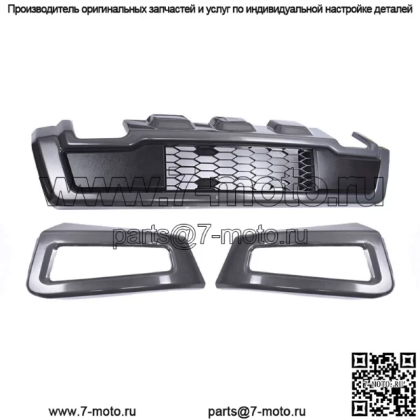 Для Ford F-150 2018 2019 2020 серый Raptor стиль стальной передний бампер сборочный комплект - Image 3