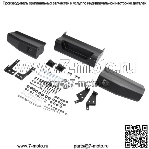 Задний бампер для Polaris Ranger 1000 /XP 1000 NorthStar Premium 2018-2024 черный (для: Polaris) - Image 3