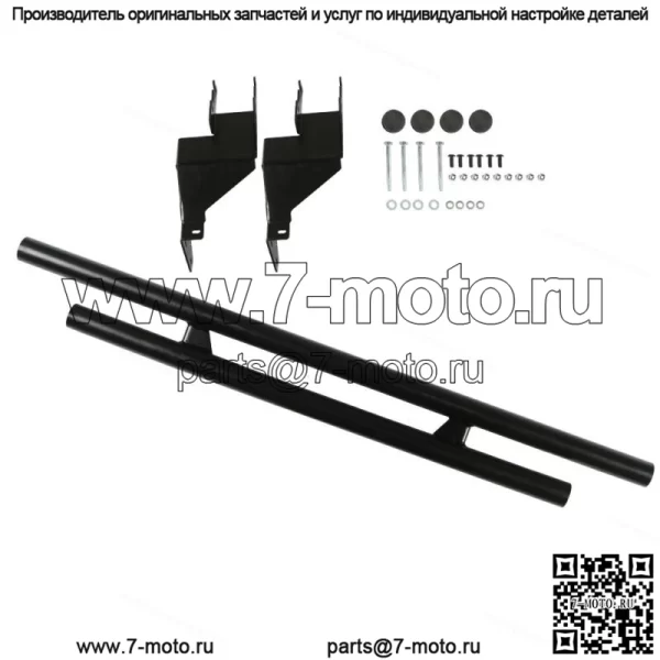 Задний бампер для 2016-2022 Polaris General 1000 2016-2022 4 1000 XP 1000 черный (для: Polaris) - Image 3