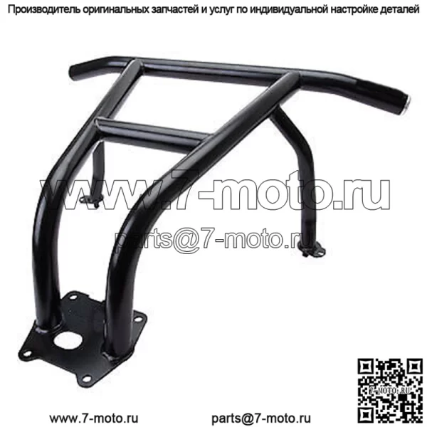 Задний бампер Impact черный для POLARIS RZR XP 1000 2014-2016 (для: Polaris) - Image 2