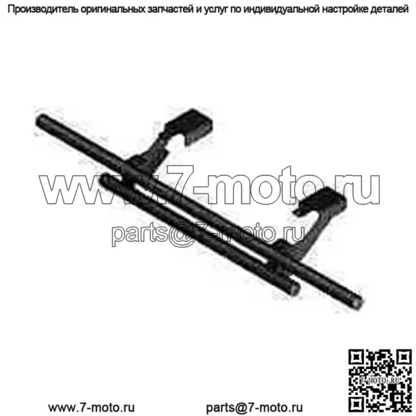 Двойной трубчатый задний бампер для Polaris Ranger 500 4x4 05-10 (для: Polaris) - Image 2