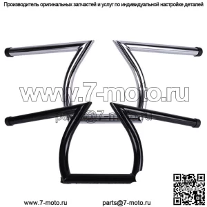Универсальный мотоциклетный руль Drag 1" Z Bars Drag Bar для Harley Bobber Custom