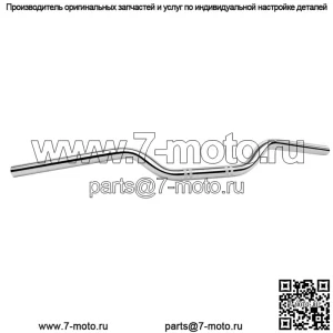 7/8" руль Tracker Drag руль хром для Yamaha XT 450 500 600 750 660