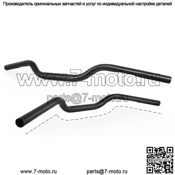 7/8-дюймовая ручка-трекер, хромированный руль для Husqvarna Svartpilen 401 701 - Image 4