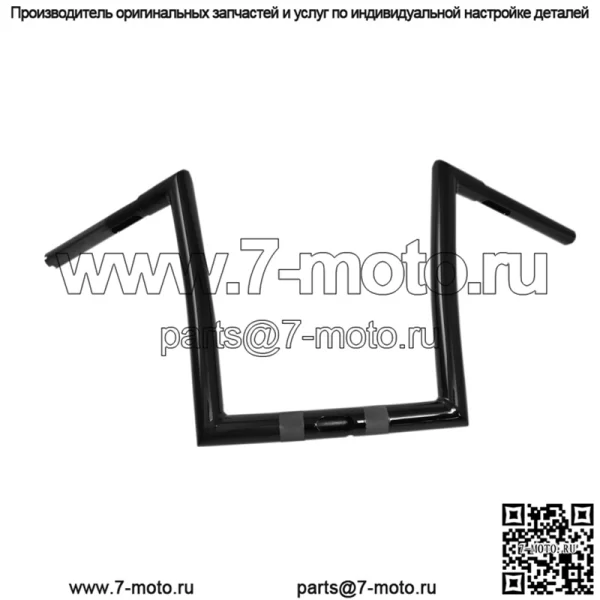 1 1/4" Руль 12" Черный 0601-3986