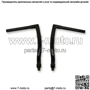 Руль полосовой 1,25 дюйма, черный 0601-2554