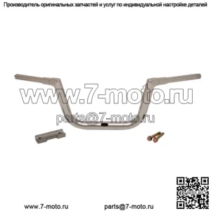 Руль Grande Twin Peaks 1 1/2", хром, подъем 10 дюймов, LA-7313-61