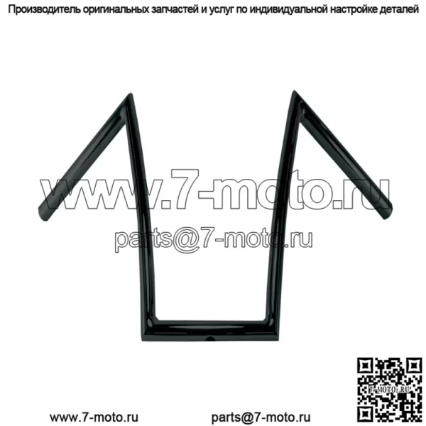 1 дюйм. Рукоятка для стриптиза, черная SB17-2