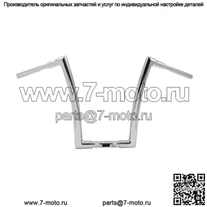Руль полосовой 1-1/2" 17", хром 0601-5734