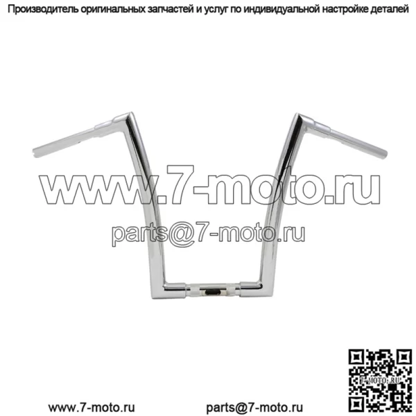 Руль полосовой 1-1/2" 17", хром 0601-5734
