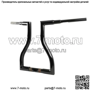 Руль молотилки 16" черный LA-7327-16B