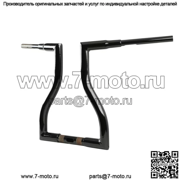 Руль молотилки 16" черный LA-7327-16B