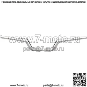 1-дюймовый руль 1-дюймовый из нержавеющей стали LA-7332-01S
