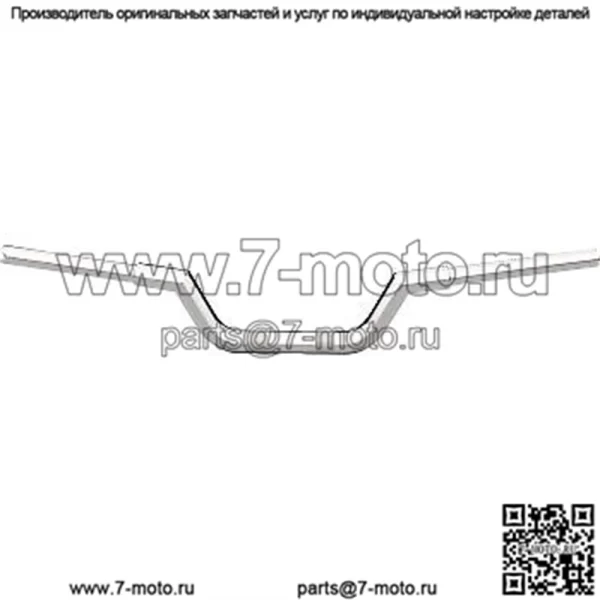 1-дюймовый руль 1-дюймовый из нержавеющей стали LA-7332-01S