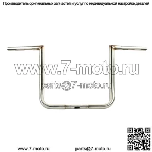 1-1/4" руль Twin Peaks Touring 14" нержавеющая сталь LA-7361-14SS