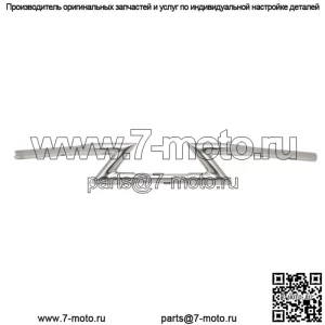 Руль Outlaw Z-типа 1 1/4 дюйма - хром LA-7310-00