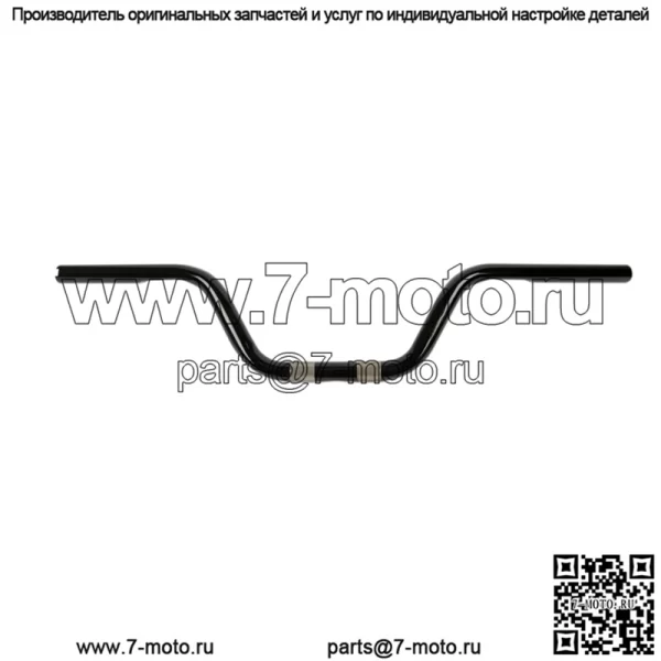 Руль 1" черный TSC-2701-1