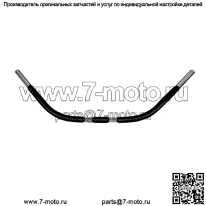 Wild 1 1 1/4 дюйма. Chubby Handlebar Springer Beach Bar - черный WO551B