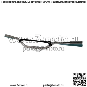 7/8 дюйма. Мини-руль Racer XR/TTR - серебристый 61101SI03219