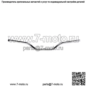 1-дюймовый руль с заглушками TBW Tracker Mid 6008-1057