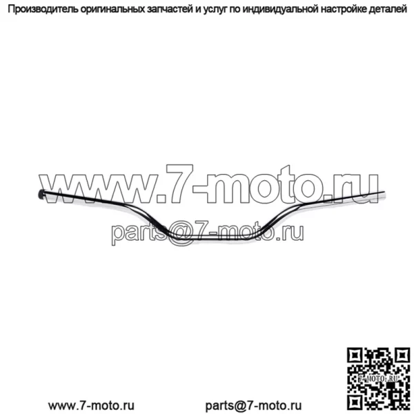 1-дюймовый руль с заглушками TBW Tracker Mid 6008-1057