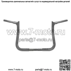 Вкл. 1-1/4" EZ Install Pointed Top Handlebar 11" Chrome 905011