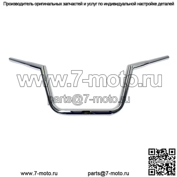 Руль Twin Peaks 1 1/4", хром LA-7312-60