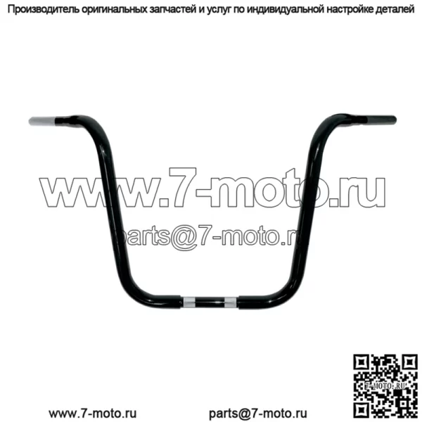 3 1/4" руль Buffalo touring, глянцево-черный