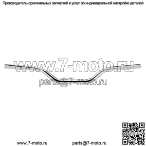 Руль Throttle-By-Wire 1", хром 6308-1055